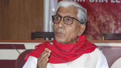 Communist Party of India (Marxist) member and former Tripura CM Manik Sarkar (File Photo) Communist Party of India (Marxist) member and former Tripura CM Manik Sarkar (File Photo)