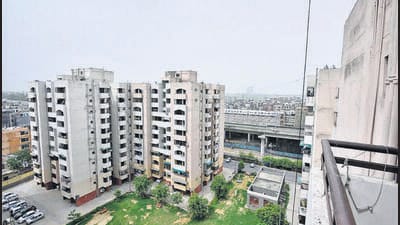 Flats are on offer at Jasola, Narela and Rohini. (HT Archive)
