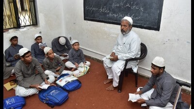 Govt-aided madrasa students in Uttar Pradesh may get uniform soon (file photo) Govt-aided madrasa students in Uttar Pradesh may get uniform soon (file photo)