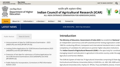 ICAR AIEEA PG, AICE PhD exam 2023: NTA releases city intimation slip ICAR AIEEA PG, AICE PhD exam 2023: NTA releases city intimation slip