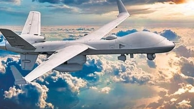 India will negotiate a competitive deal with the US for 31 MQ-9B remotely piloted aircraft systems (RPAS) to boost military’s strength (HT Photo) India will negotiate a competitive deal with the US for 31 MQ-9B remotely piloted aircraft systems (RPAS) to boost military’s strength (HT Photo)
