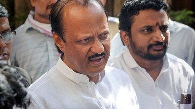 Ajit Pawar is likely to take oath as the deputy chief minister of Maharashtra on Sunday (PTI) Ajit Pawar is likely to take oath as the deputy chief minister of Maharashtra on Sunday (PTI)