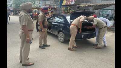 The Punjab Police on Sunday conducted a cordon and search operation (CASO) as part of the OPS Vigil-II at vulnerable places, including railway stations, bus stands and hotels, in all 28 police districts of the state. (HT Photo) The Punjab Police on Sunday conducted a cordon and search operation (CASO) as part of the OPS Vigil-II at vulnerable places, including railway stations, bus stands and hotels, in all 28 police districts of the state. (HT Photo)