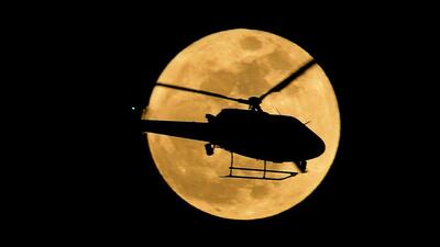 The previous lease agreement for a helicopter expired in December 2022. (AFP) The previous lease agreement for a helicopter expired in December 2022. (AFP)
