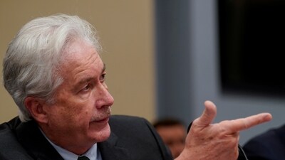 CIA Director William Burns. (REUTERS)