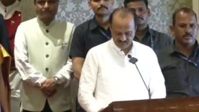 Ajit Pawar takes oath as deputy CM, 3rd time since 2019. What happens to NCP?