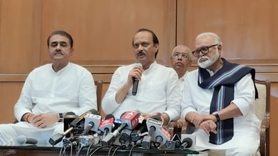 Ajit Pawar says why he joined Shinde-Fadnavis govt: 'PM Modi taking India ahead' Ajit Pawar says why he joined Shinde-Fadnavis govt: 'PM Modi taking India ahead'