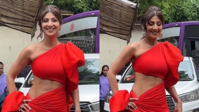 Shilpa Shetty on the sets of India's Got Talent Season 10. (Photo: Viral Bhayani) (viral bhayani) Shilpa Shetty on the sets of India's Got Talent Season 10. (Photo: Viral Bhayani) (viral bhayani)