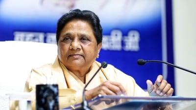 Bahujan Samaj Party Supremo Mayawati during the meeting with party office bearers at party office in Lucknow. (ANI file photo) Bahujan Samaj Party Supremo Mayawati during the meeting with party office bearers at party office in Lucknow. (ANI file photo)