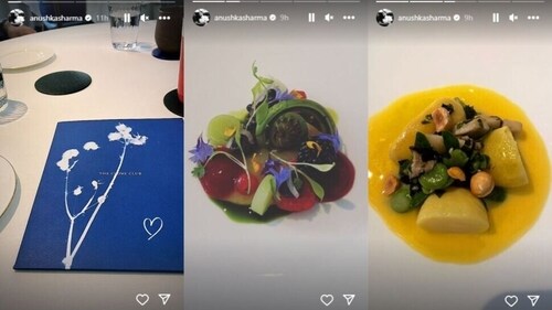 Anushka shared several pictures. Anushka shared several pictures.