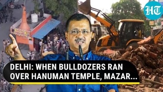 Bulldozers Raze Temple, Mazar in Delhi; Move Reignites AAP-LG Row I Watch
