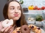 Overeating sugar-laden foods can cause inflammation and one may experience more acne, pimple and damaged skin. Overeating sugar-laden foods can cause inflammation and one may experience more acne, pimple and damaged skin.