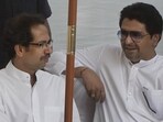Raj Thackeray (right), a bitter rival of Shiv Sena (UBT) chief and former Maharashtra chief minister Uddhav Thackeray (left). (Hindustan Times) Raj Thackeray (right), a bitter rival of Shiv Sena (UBT) chief and former Maharashtra chief minister Uddhav Thackeray (left). (Hindustan Times)