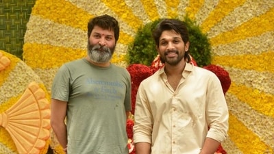 Allu Arjun and Trivikram Srinivas to reunite for new project.