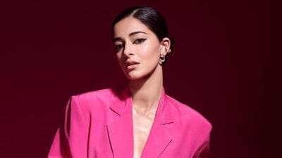 Ananya Panday was at a Skechers event in Delhi recently