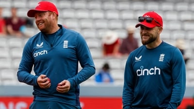Jonny Bairstow and Brendon McCullum (AFP) Jonny Bairstow and Brendon McCullum (AFP)