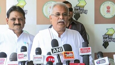 Chhattisgarh chief minister Bhupesh Baghel. (ANI File Photo)