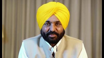 Chief minister Bhagwant Mann on Monday handed over cheques for  ₹2 crore to the next of kin of cops who died while performing their duty or in accidents. The CM also gave cheques for  ₹12 lakh ( ₹4 lakh each) for the education of their children