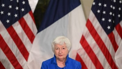 US Treasury Secretary Janet Yellen is set to visit Beijing this week, the United States confirmed July 2, 2023, marking the second trip by a cabinet official to China since ties deteriorated earlier this year. (AFP) US Treasury Secretary Janet Yellen is set to visit Beijing this week, the United States confirmed July 2, 2023, marking the second trip by a cabinet official to China since ties deteriorated earlier this year. (AFP)