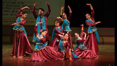 Kathak presentation held at Uttar Pradesh Sangeet Natak Academy recently.
