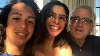 Beloved grandson of Robert De Niro, Leandro De Niro Rodriguez, found dead at 19. Investigation underway. (DreaDeNiro) Beloved grandson of Robert De Niro, Leandro De Niro Rodriguez, found dead at 19. Investigation underway. (DreaDeNiro)