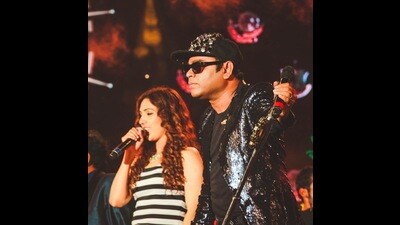 Neeti Mohan and AR Rahman