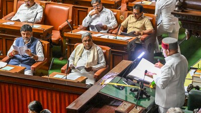 "It clearly shows that there is groupism among them," CM Siddaramaiah told reporters in response to a question. (PTI) "It clearly shows that there is groupism among them," CM Siddaramaiah told reporters in response to a question. (PTI)