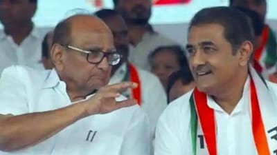 Sharad Pawar and Praful Patel Sharad Pawar and Praful Patel