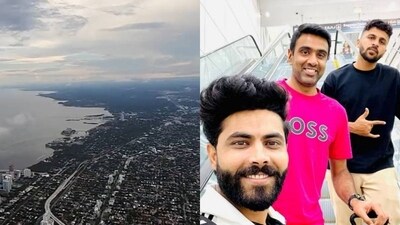 Team India have arrived in Barbados for the West Indies Test series Team India have arrived in Barbados for the West Indies Test series