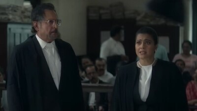 Kajol in a still from The Trial: Pyaar, Kaanoon, Dhokha. Kajol in a still from The Trial: Pyaar, Kaanoon, Dhokha.