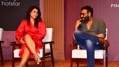 Kajol says she would put husband Ajay Devgn on the trial, Kajol says she would put husband Ajay Devgn on the trial,