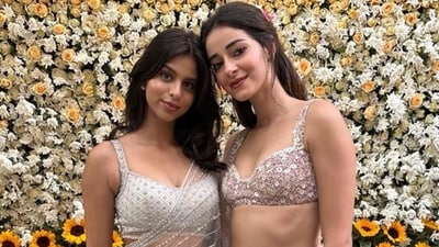Suhana Khan and Ananya Panday are childhood friends. Suhana Khan and Ananya Panday are childhood friends.