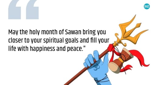 Sawan is dedicated to the worship of Lord Shiva and Goddess Parvati. (HT photo)