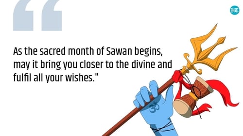 Sawan is considered a highly auspicious time for spiritual devotion and seeking the blessings of Lord Shiva. (HT photo)