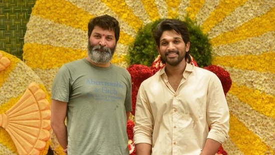 Allu Arjun and Trivikram Srinivas to reunite for new project.