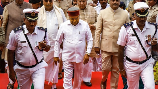 This is the first session after the Congress came to power in the Karnataka Assembly elections held in May.&nbsp;&nbsp;(PTI)