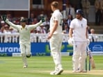 Alex Carey celebrates after running out Jonny Bairstow