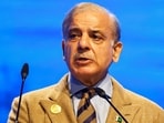 FILE PHOTO: Pakistan's Prime Minister Shehbaz Sharif speaks during the COP27 climate summit in Egypt's Red Sea resort of Sharm el-Sheikh, Egypt November 8, 2022. REUTERS/Thaier Al-Sudani/File Photo