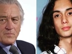 Robert De Niro, his grandson Leandro De Niro Rodriguez