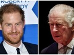 King Charles III and Prince Harry. King Charles III and Prince Harry.