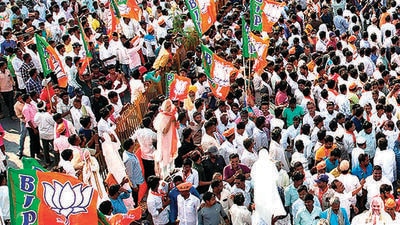BJP steps up game to make alliances and get a strong foothold ahead of the Lok Sabha elections in 2024. (PTI) BJP steps up game to make alliances and get a strong foothold ahead of the Lok Sabha elections in 2024. (PTI)