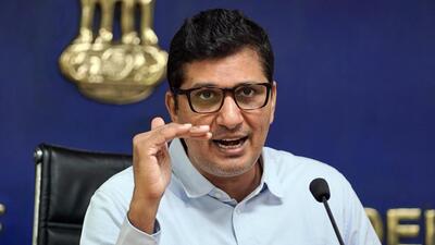 Delhi minister Saurabh Bharadwaj said that the Centre and the LG want to capture this commission. (ANI)
