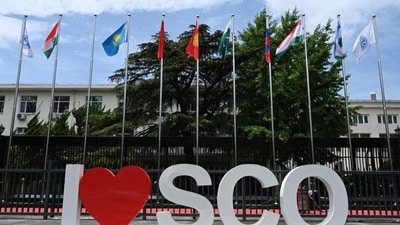 India is chairing the SCO for the first time since it became a full member of the grouping, along with Pakistan, in 2017. (AFP Photo)