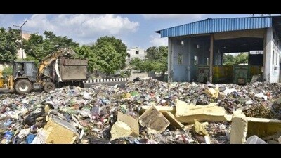 Now, under the pressure of the state government, city’s sanitation condition is suffering. (Representational photo) Now, under the pressure of the state government, city’s sanitation condition is suffering. (Representational photo)