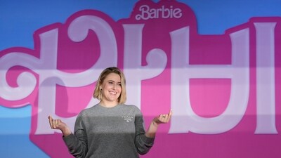Director Greta Gerwig poses for the media prior to a news conference of the movie "Barbie." in Seoul, South Korea, Monday, July 3, 2023. (AP) Director Greta Gerwig poses for the media prior to a news conference of the movie "Barbie." in Seoul, South Korea, Monday, July 3, 2023. (AP)