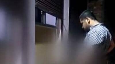 The Sidhi police booked Pravesh Shukla under multiple provisions after a video of the incident emerged (PTI/Videograb) The Sidhi police booked Pravesh Shukla under multiple provisions after a video of the incident emerged (PTI/Videograb)