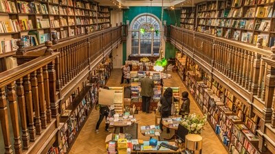 The interior of Daunt Books in Marylebone, London. (Chrispictures/Shutterstock) The interior of Daunt Books in Marylebone, London. (Chrispictures/Shutterstock)
