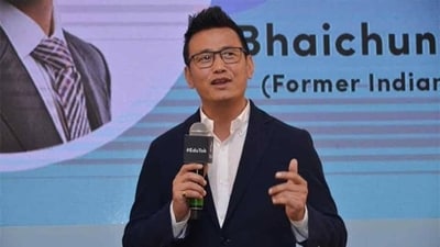 Former Indian football captain Bhaichung Bhutia (Twitter) Former Indian football captain Bhaichung Bhutia (Twitter)