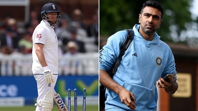 Ravichandran Ashwin (R) has a word of advice for Jonny Bairstow. (Getty Images) Ravichandran Ashwin (R) has a word of advice for Jonny Bairstow. (Getty Images)