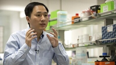 Chinese researcher He Jiankui is seen. (AP) Chinese researcher He Jiankui is seen. (AP)